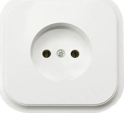 Prizë e brendshme Timex ECO GPt-15C, njëfishe, 16A 250V, e bardhë