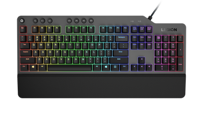 Tastierë Lenovo Legion K500 RGB Mechanical, me kabllo, e zezë