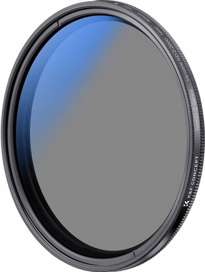 Filter ND K&amp;F Concept, 58mm, variabël ND2 ND2000, gri