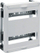Bllok modular Hager Univers N UD21B1, 24 module, 300 x 250 x 125mm, i bardhë