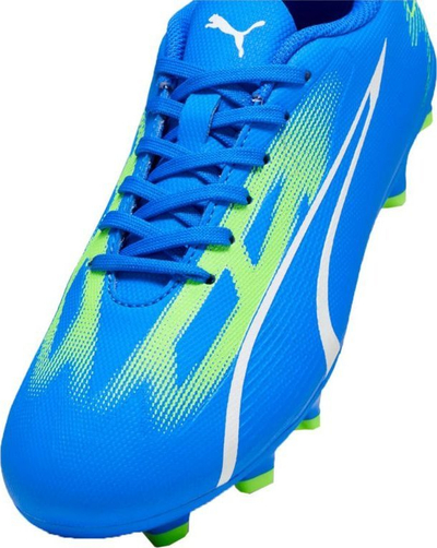 Këpucë futbolli Puma Ultra Play FG/AG JR, për kalama, tapona FG/AG, blu