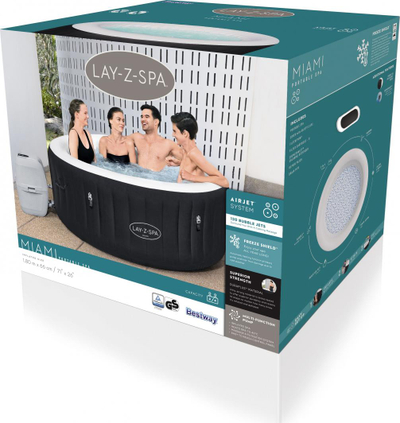 Xhakuzi Bestway Lay-Z-Spa Miami (60001), 180x66cm 