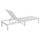 Shezllon Thatcher 196,5x64,5x92Hcm (HM5983.01), bardhë