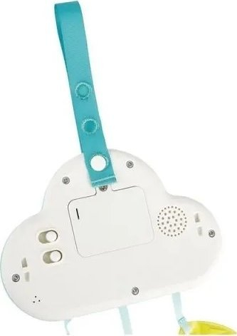 Lodër varëse muzikore Hape Cloud, me drita, me melodi për qetësim, për bebe