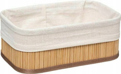 Set shporta Five Simply Smart, 3 copë, bambu dhe poliester, bezhë