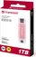 SSD i jashtëm Transcend ESD310, 1TB, USB-C dhe USB-A, rozë metalike