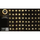 Dritare dekorative me LED, perde me 144 drita, 120×120cm, warm white, e bardhë e ngrohtë