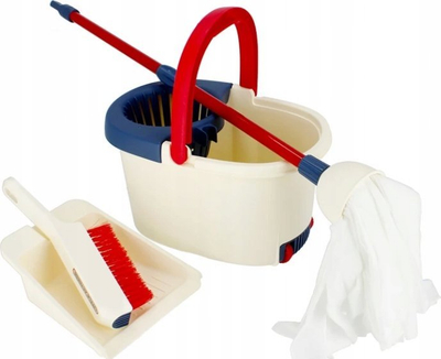 Set pastrimi lodër Sanitary Ware, 8 në 1, me fshesë me korrent dhe robot pastrues, shumëngjyrësh