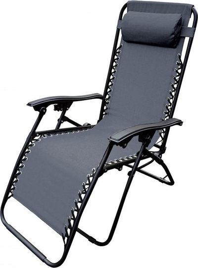 Karrige e palosshme Royokamp Garden Lounger Gravity (1032207), gri