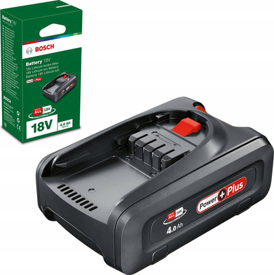 Bateri Bosch Power For All P4A, 18V, 4Ah Li ion, jeshile