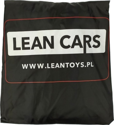 Mbulesë për veturë me bateri Lean Cars M, 110x65x55 cm, poliestër, e zezë