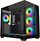 Kasë kompjuteri FSP M341-BA, Midi Tower, me panel transparent, e zezë