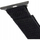 Rrip dore FIXED Nylon Strap për Apple Watch 38 40 41mm, najlon, i zi