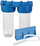 Trup filtri uji NW-BR10B2-PET10, dyfishtë, lidhje 3/4”, blu