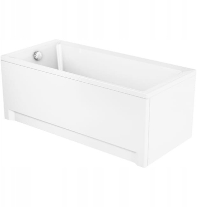 Правоагилна када Cersanit Balinea 150x70, акрилик, бела