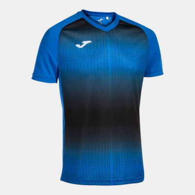 Bluzë sportive Joma Tiger V, mëngë të shkurtra, material Micro Mesh, e zezë