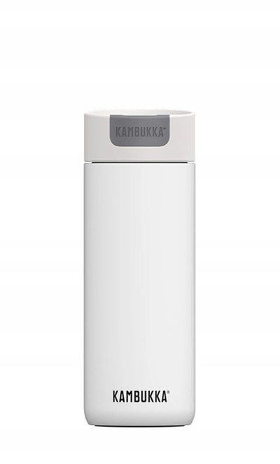 Gotë termike Kambukka Olympus, 500 ml, çelik inox, e bardhë