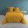 Mbulesë jorgani Yellow Percale Cotton, 240x220 cm, e verdhë