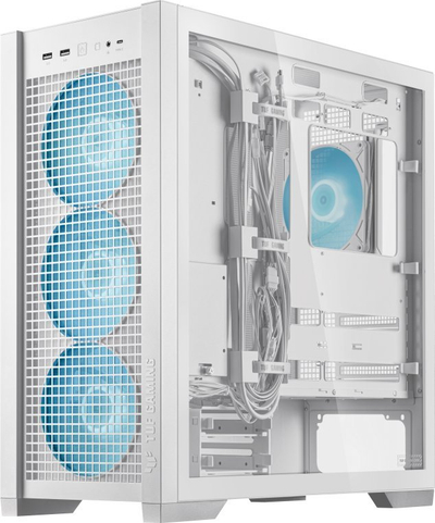 Kuti kompjuteri ASUS TUF Gaming GT302 ARGB, MIDI Tower, ATX, e bardhë