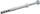 Ankër kornize Fischer SXR 10 x 100 FUS, 10 mm, 50 copë, gri