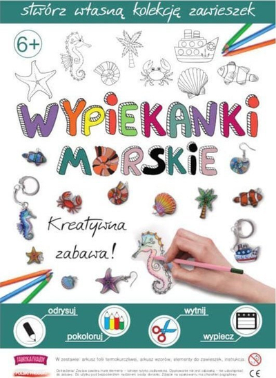 Set kreativ Fun Factory Sea Baking, aksesorë DIY, shumëngjyrësh