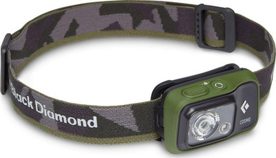 Dritë koke Black Diamond Cosmo 350, 350 lumens, IPX8, ulliri i errët