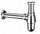Syfon lavamani Geberit Premium, 1 1/4", dalje 32mm, krom