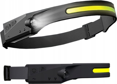 Elektrik koke Trizand 21652, LED COB XPE, me karikim USB, i zi