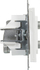 Prizë antene Legrand TV-R-2xSAT 721170, fundore 1.5 dB, e bardhë