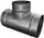 T nyje ventilimi Spiroflex 125 mm, 90°, e galvanizuar
