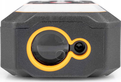 Matës lazer distances JCB Digital Meter 80M, ekran LCD, USB C, i verdhë