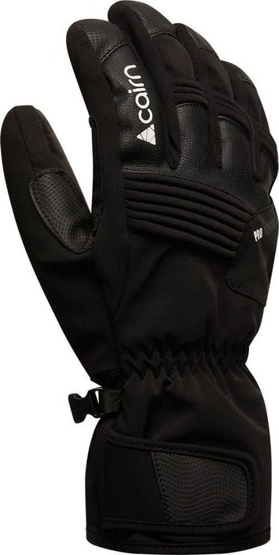 Doreza skish Cairn Nordend 2M C-TEX Pro, që s’i hyn uji, me izolim Primaloft, të zeza
