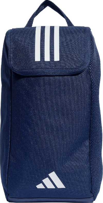 Çantë këpucësh adidas Tiro IB8647 me zinxhir, sportive, blu navy