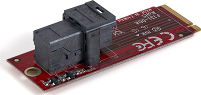 Kartë StarTech U.2 në M.2, PCIe 3.0 x4, për SSD NVMe 2.5"