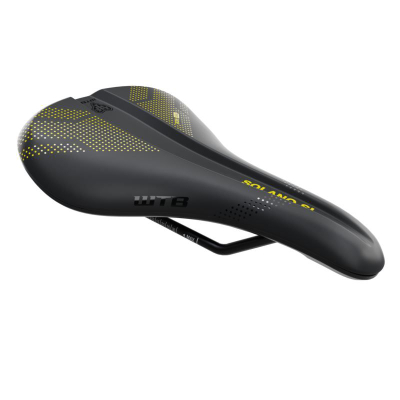 Selë biçiklete WTB Solano SL Wide, 157mm, çelik, e zezë