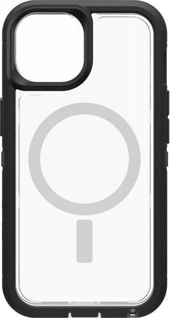 Maskë OtterBox Defender XT MagSafe për iPhone 14 Pro, mbrojtje e fortë, Black Crystal