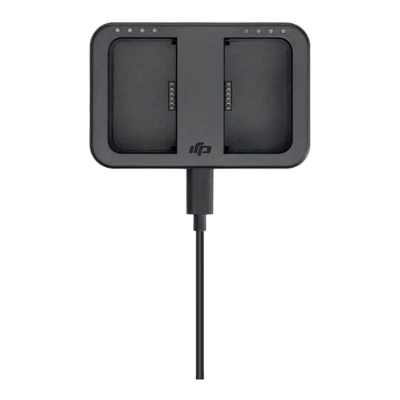 Bazë karikimi baterish DJI WB37, USB C, PD 65W, e zezë