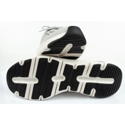 Atlete Skechers Arch Fit Titan, me mbështetje te harku, rrjetë e ajrosme, gri