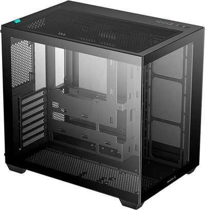Kути компјутери DeepCool CG530, MIDI Tower, калено стакло, црна
