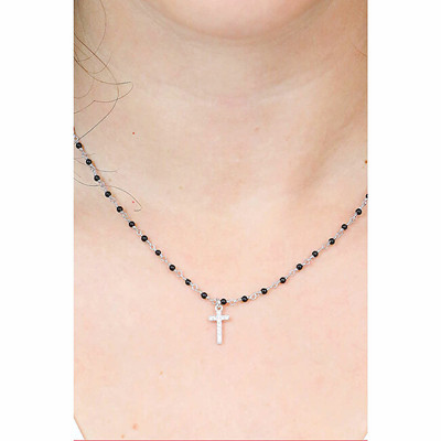 Qafore për femra Amen sAN0531, e argjendtë
