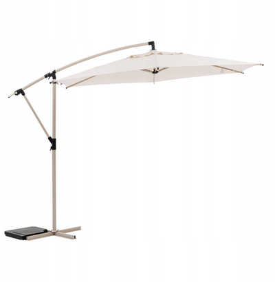 Çadër kopshti Hesperide MANOA, me krah anësor, 300 cm, krem