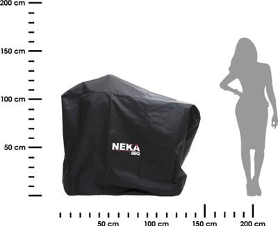 Mbulesë mbrojtëse për barbeque ProGarden, 125 x 70 x 90 cm, poliester, e zezë