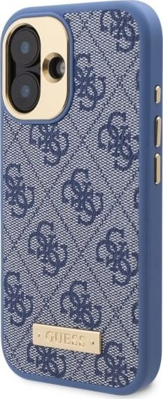 Mbrojtëse telefoni Guess GUHMP16SU4GPRB, iPhone 16 6.1", MagSafe, blu