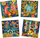 Set ngjyrosjeje 3D Djeco Fantasy Forest, 7 markera, syze 3D