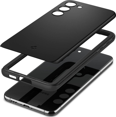 Këse telefoni Spigen Thin Fit, Samsung Galaxy S23, e zezë