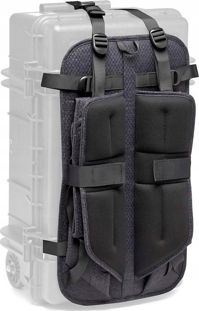 Rrip shpine Manfrotto Reloader Tough Harness System, për valixhe Reloader Tough, i zi