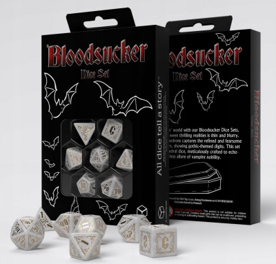 Set zari Bloodsucker Immortal, tematik RPG, e bardhë me ari