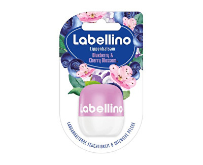 Balsam për buzë Labello, Blue berry & Cherry Blossom 7 ml
