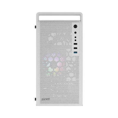 Kutia kompjuterike Aerocool CS-109 FRGB, mini tower, ATX, e bardhë
