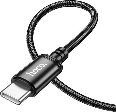 Kabllo USB Type C Hoco X89, 60W, 1m, e zezë